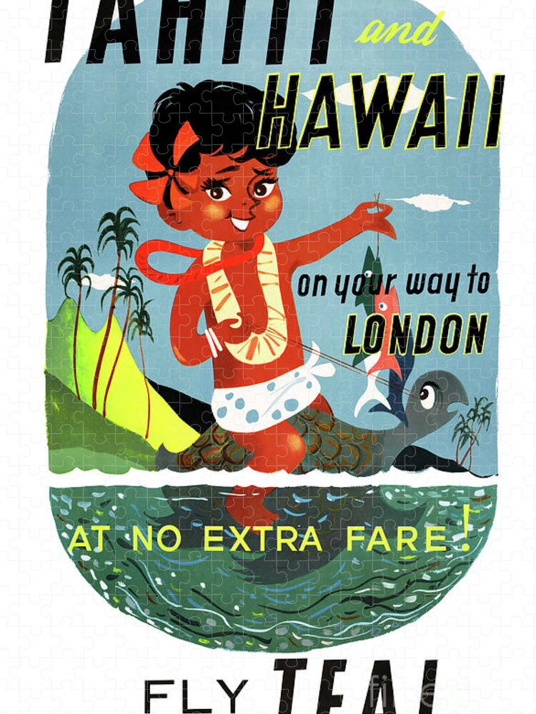 Art Deco Travel Posters Lovely Vintage Retro Holiday Tourism *Unique* Tahiti